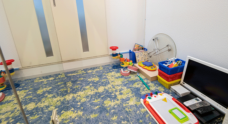 キッズルーム完備